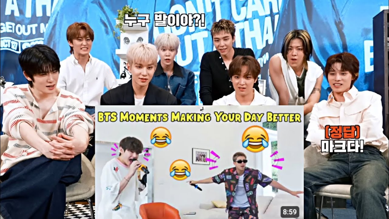 NCT 127 Reaction to 'BTS making your day better' Fan-made 💜💛