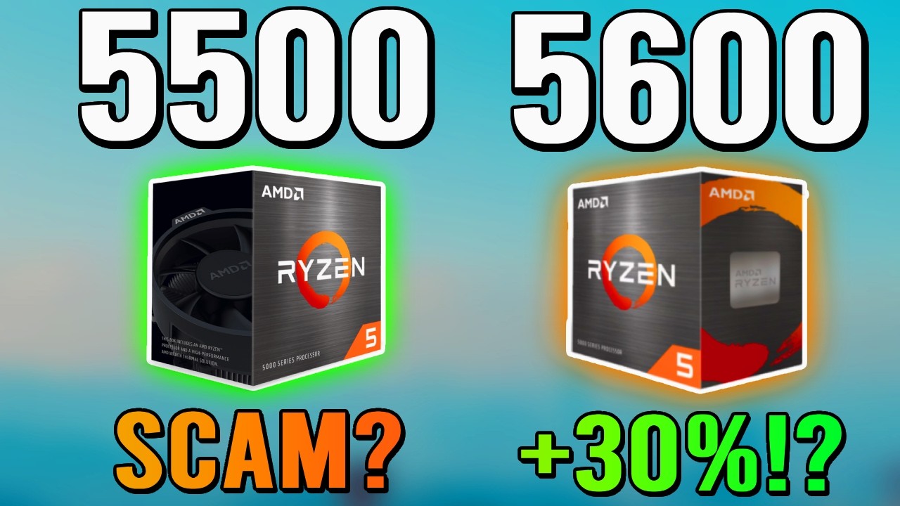 R5 5500 vs R5 5600 - Huge Difference?