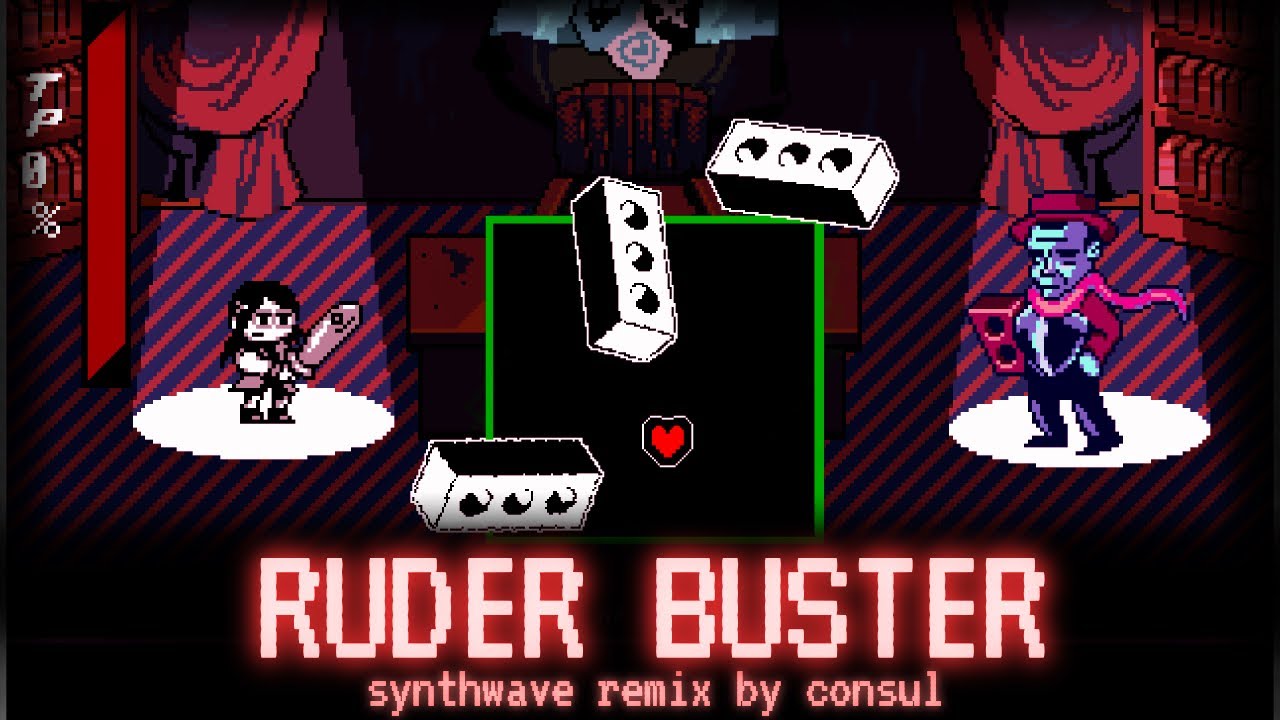 DELTARUNE Ruder Buster Synthwave Remix (w/Consul) 