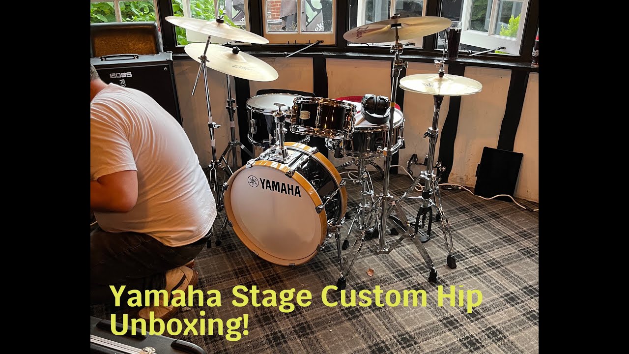 Распаковка набедренного комплекта Yamaha Stage Custom