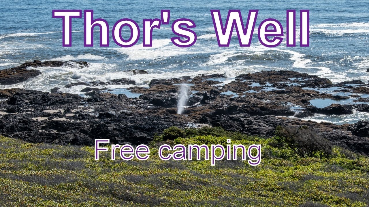 RVing US101 Палаточный лагерь USFS на мысе Перпетуа, #ThorsWell #Yahats #Флоренция
