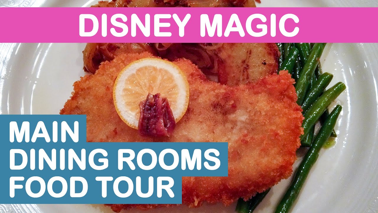 Disney Magic: Main Dining Rooms Food Tour (Lumiere's, Animator's Palate, Rapunzel's Royal Table)