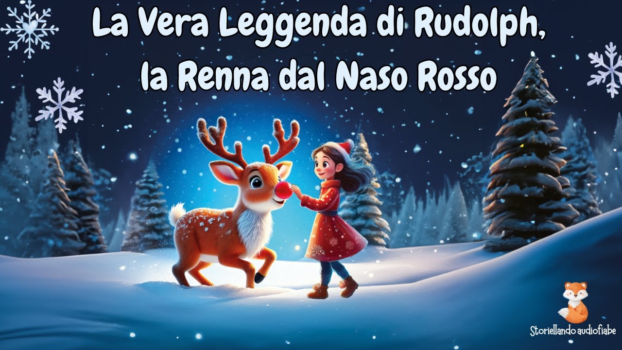 La Vera Leggenda di Rudolph ✨🦌 Fiaba della Buonanotte