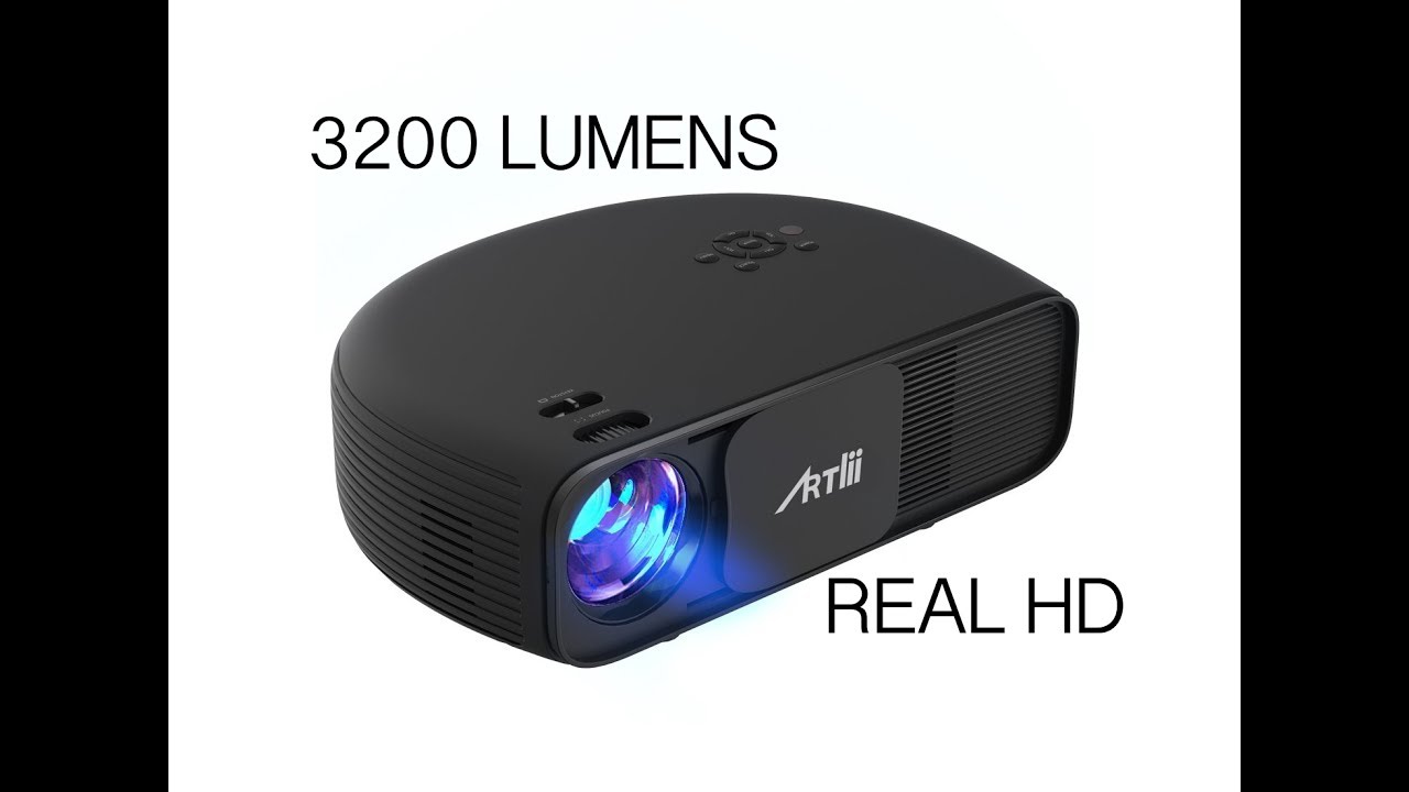 NIESAMOWITY ARTLii REAL 720 Projektor HD - Natywny 720p - Odtwarzaj PS4, Filmy na ekranie 150 cali