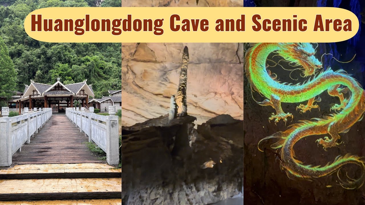 Huanglongdong Cave and Scenic Area | Yellow Dragon Cave | Zhangjiajie | China