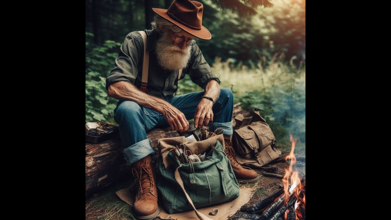 GROUND POUNDER: DIY Budget Haversack with Military Surplus Gear | Bushcraft Essentials”