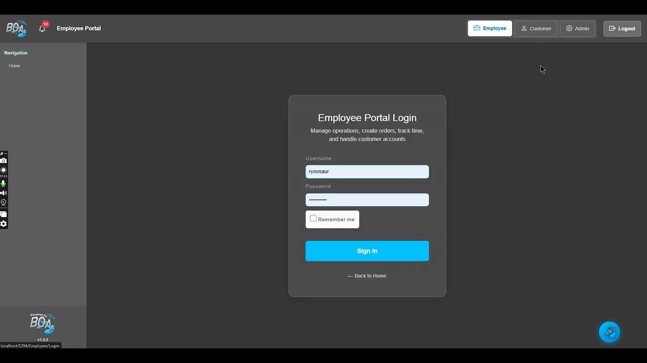 BOA   QuickBooks Online Integration
