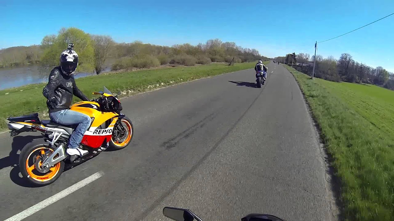 Les motards du Loiret 45 Montargis - Sancerre 16.03.2014 OVERWERK - Daybreak moto GoPro 3+ Black