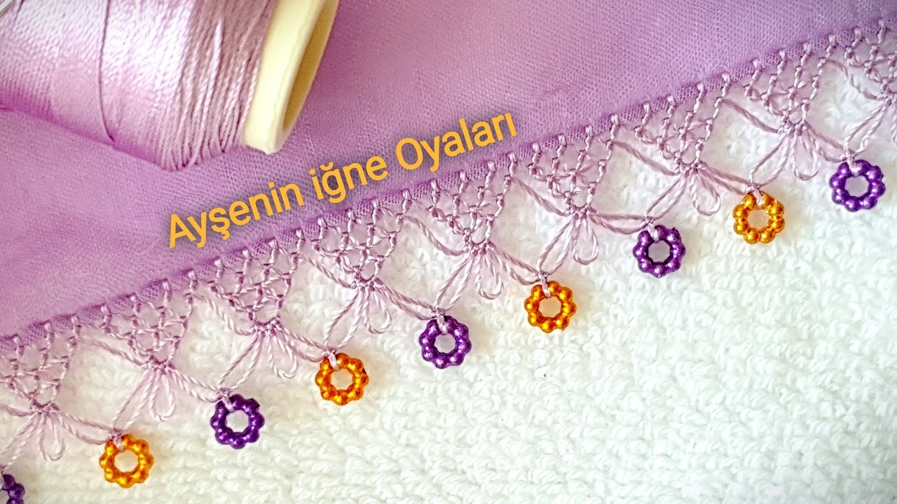 Boncukları alın gelin düz yazmaya muhtesem oldu iğne oyası modelleri