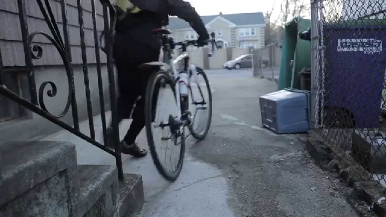 Portrait of a Bike Messenger