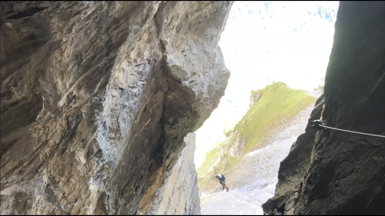 ¡Desafía las Alturas! 🌄 La Vía Ferrata Más Larga de Suiza