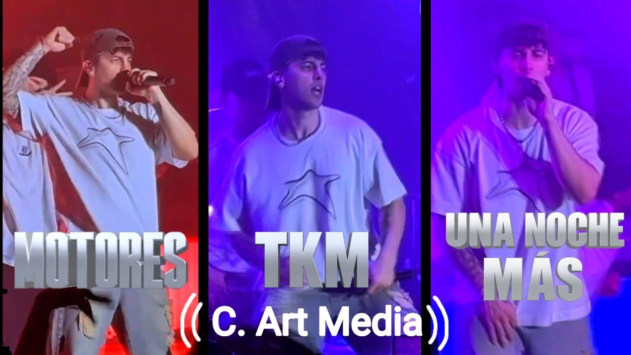 Robleis - Motores / TKM / Una Noche Mas (En Vivo Buenos Aires C Art Media 16/11/25) Pov Rob Pop Tour