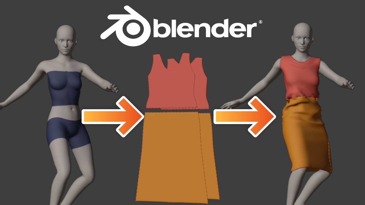 Make a Dress in Blender 4.3 | Beginners