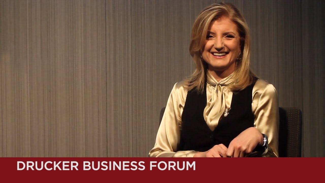 Arianna Huffington in conversation with Art Kleiner