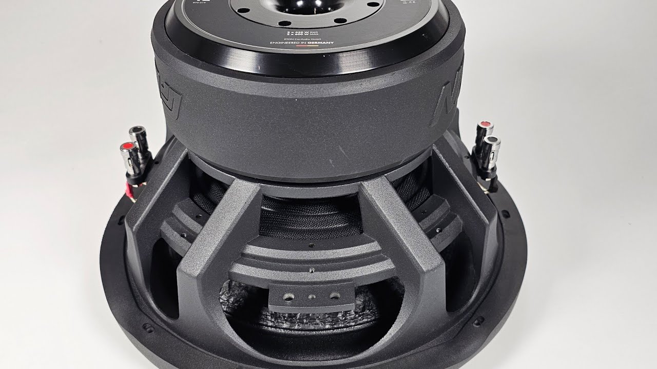 Eton MW 12 unboxing 1200W 2x2 Ohm aluminiowy potw&oacute;r pod wzmacniacz 2000W RMS