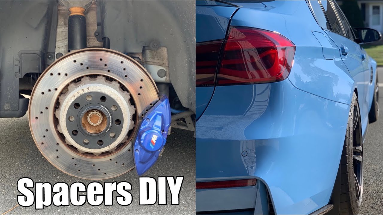 Testing various wheel spacers on a BMW M3 - a DIY Install Guide