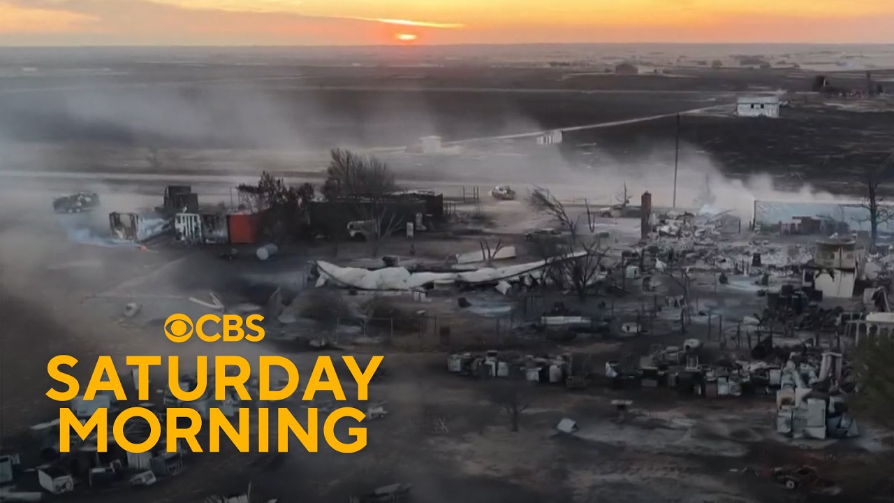 Devastating wildfires rip through Texas panhandle