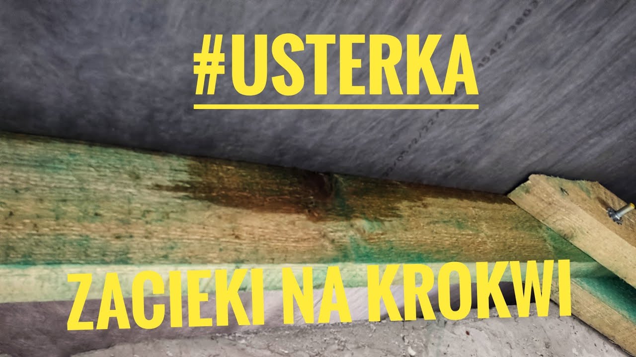 Nieszczelność dachu!!! #dach, #membrana, #usterka, #budowadomu