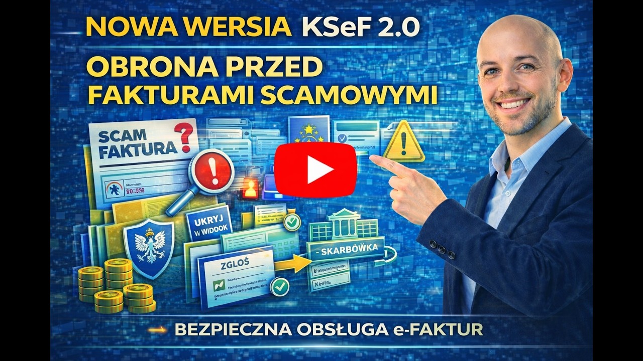 SCAM W KSeF 2.0: Jak Zgłosić i Ukryć Podejrzaną Fakturę? | Poradnik Bezpieczeństwa