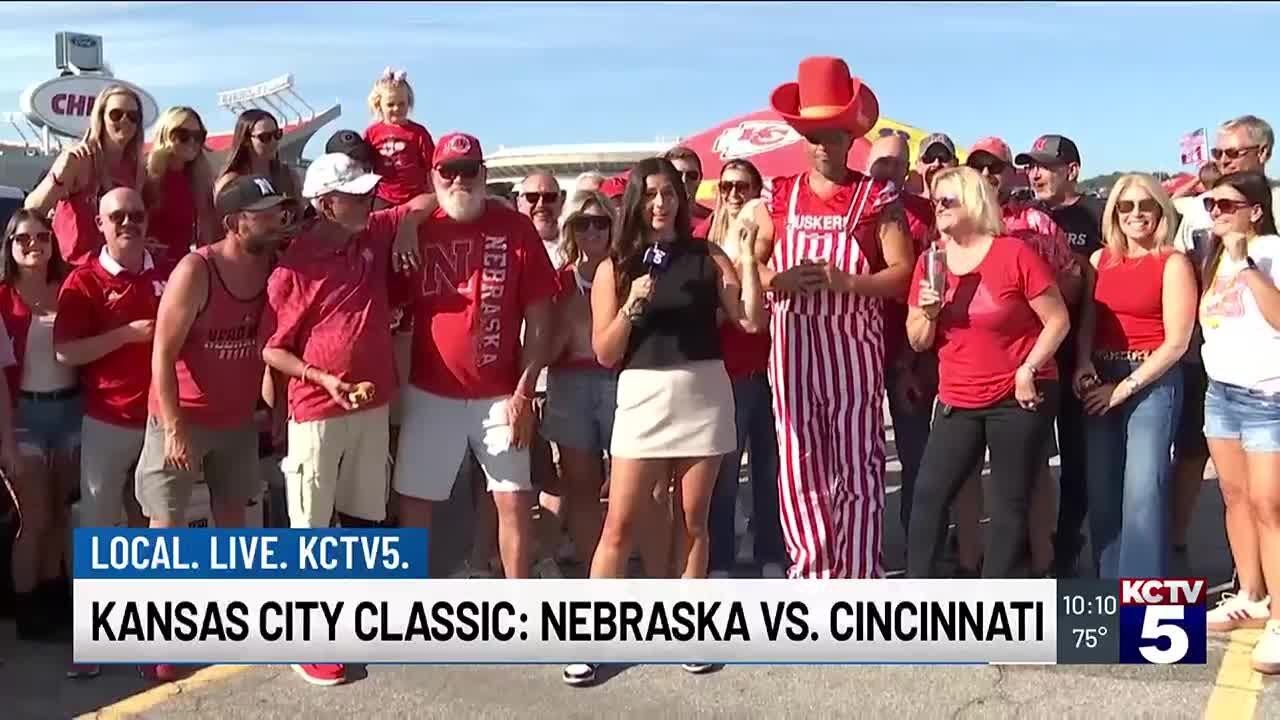 Nebraska, Cincinnati fans travel to pack Arrowhead Stadium for Kansas City Classic