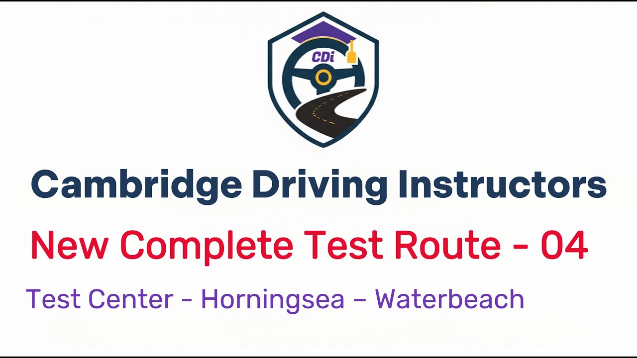 Cambridge Driving Test Routes | UK Driving Test Tips | CDI Cambridge | New Test Routes 2026