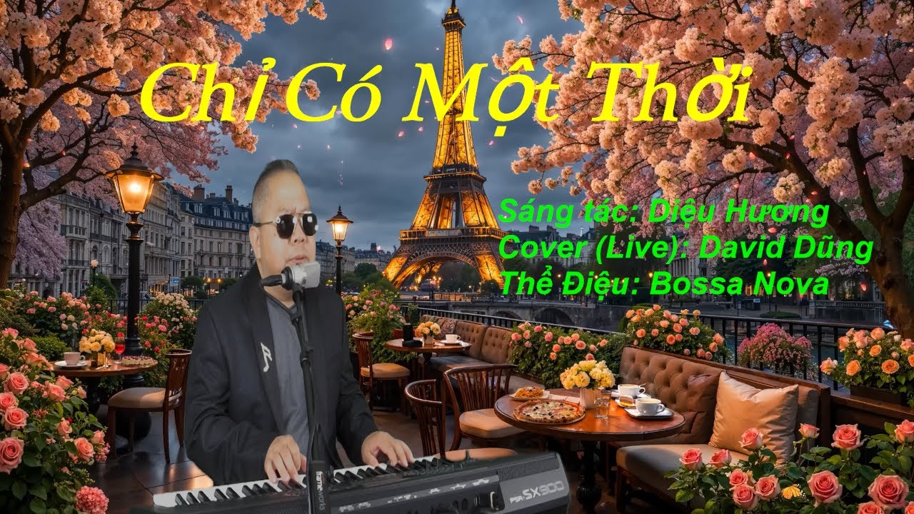 CHỈ CÓ MỘT THỜI (BOSSA NOVA) | S/T: DIỆU HƯƠNG | DAVID DŨNG (LIVE COVER)