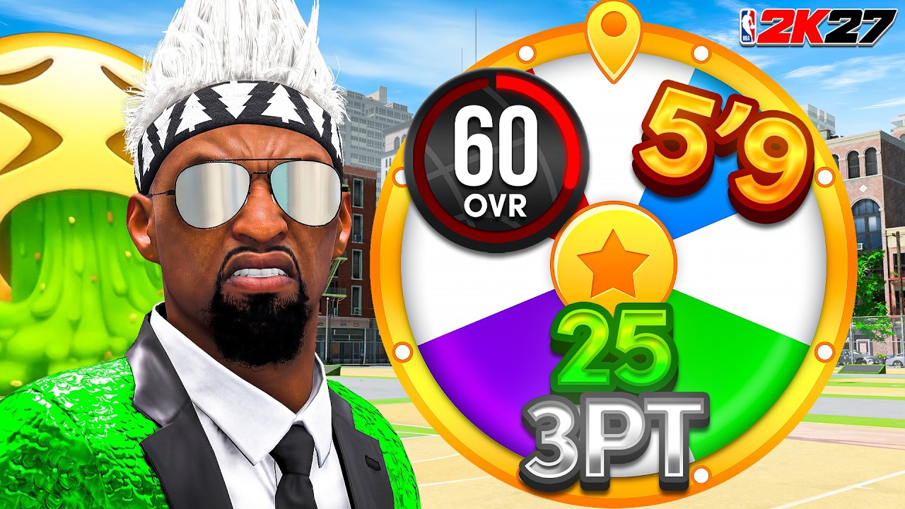 КОЛЕСО ХУДШИХ БИЛДОВ в NBA 2K27... (Плохая идея) *НЕВЫПОЛНИМОЕ* ИСПЫТАНИЕ в NBA 2K27