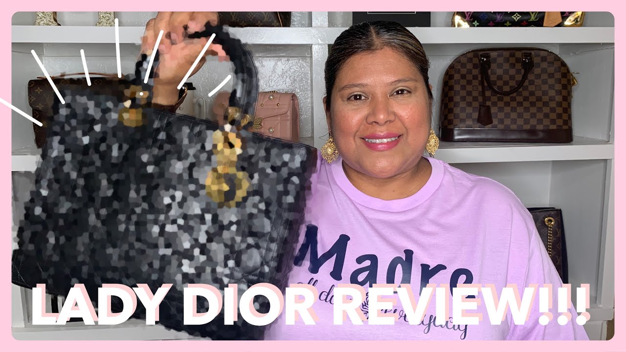 LADY DIOR HANDBAG REVIEW AND UNBOXING