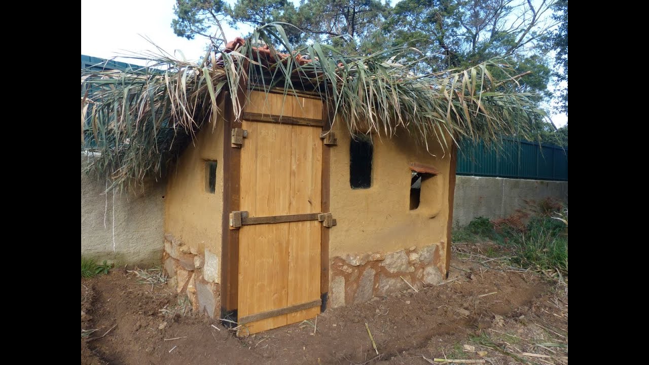 Building a cob chicken coop