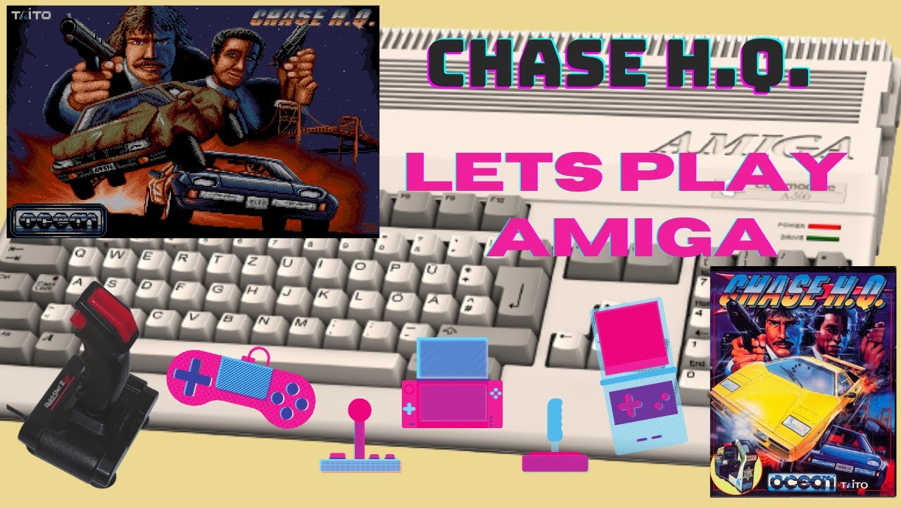 Chase H.Q.:Jage die Gangster und ramme sie bis sie aufgeben(Lets Play/Amiga)[Deutsch]