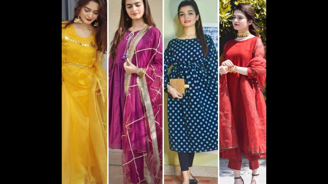 Kainat Faisal latest and most inspiring dresses//simple and easy dresses ideas for girls