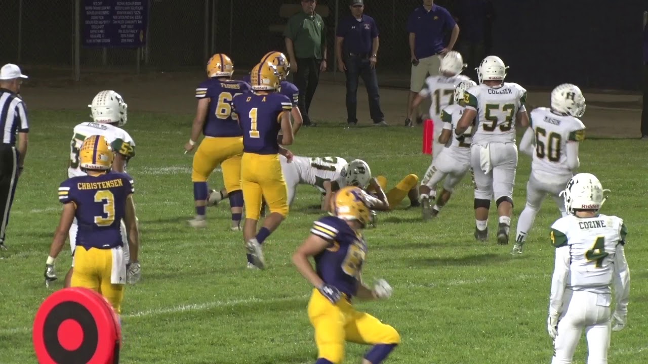 2018 Hilmar Football Game vs Escalon
