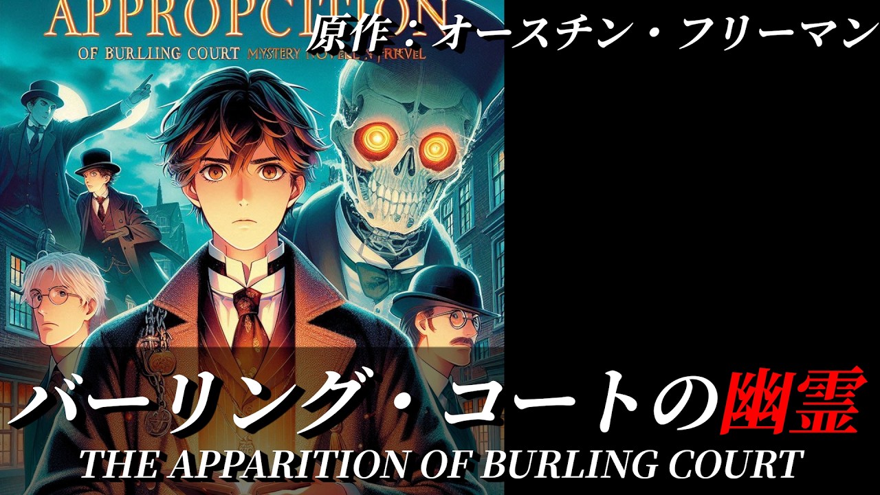 【朗読】『バーリング・コートの幽霊』｜短編集『パズルロック』｜ミステリー小説｜原作：オースチン・フリーマン｜オリジナル翻訳｜字幕付き