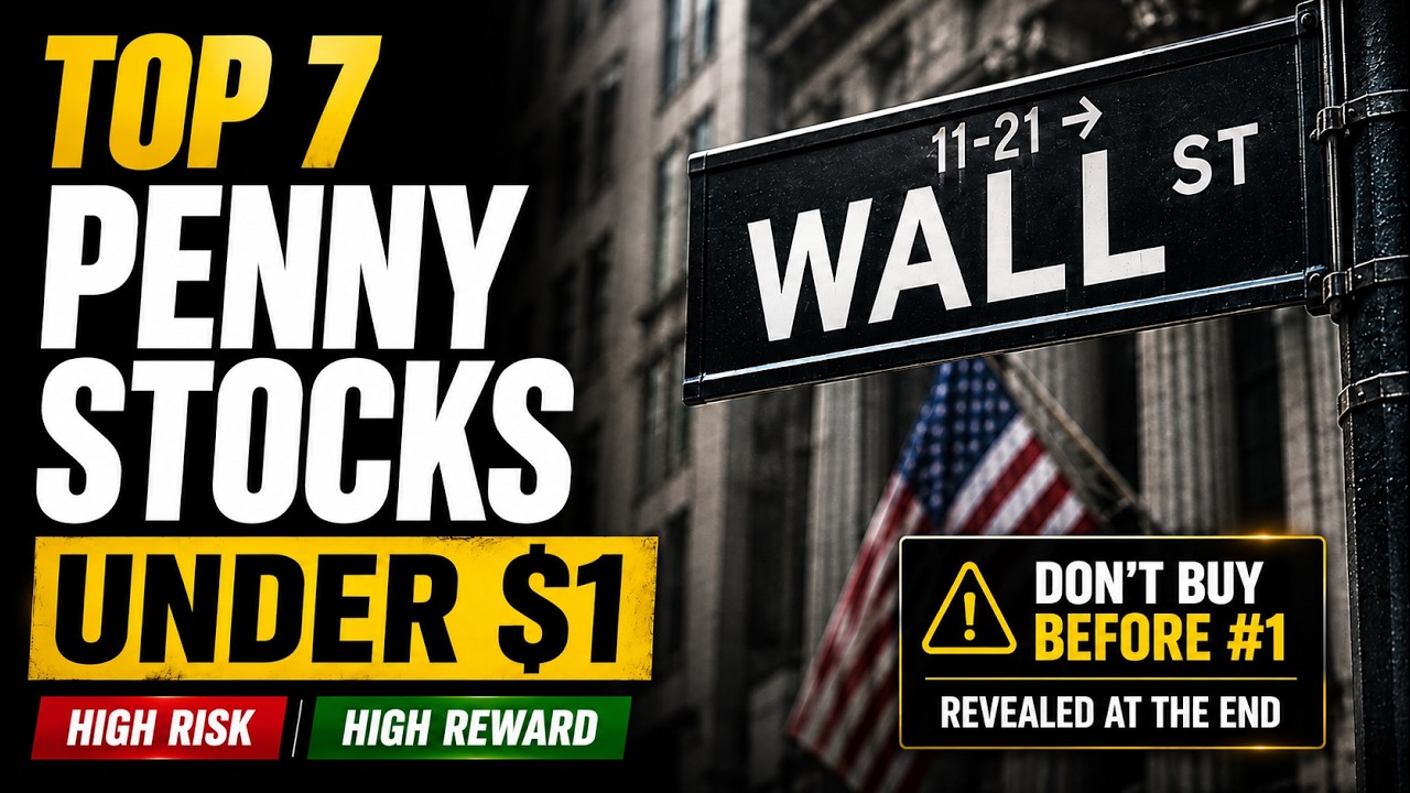 Top 7 Penny Stocks to Buy Now Under $1 | Best US Penny Stocks to Buy in 2027 ?