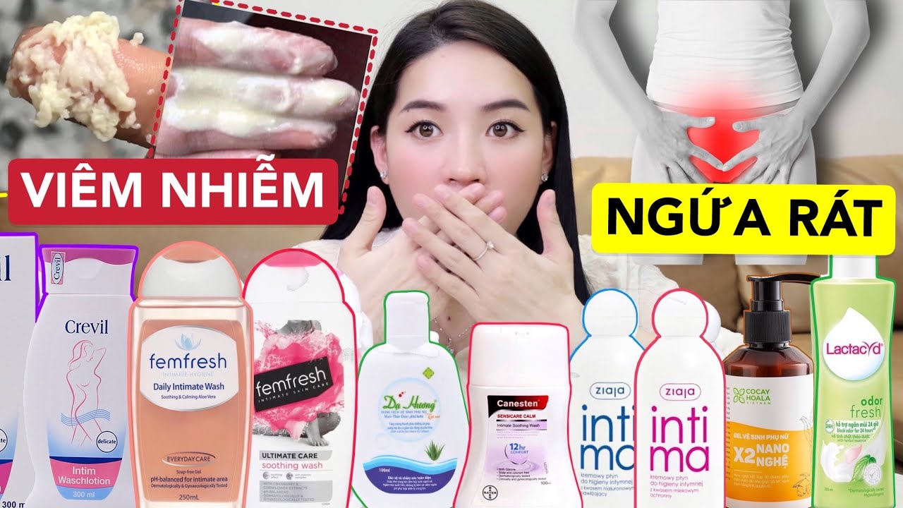 7 Dung dịch vệ sinh VÙNG KÍN? RỬA MẶT? Giảm mụn? [Video có Affiliate Marketing]