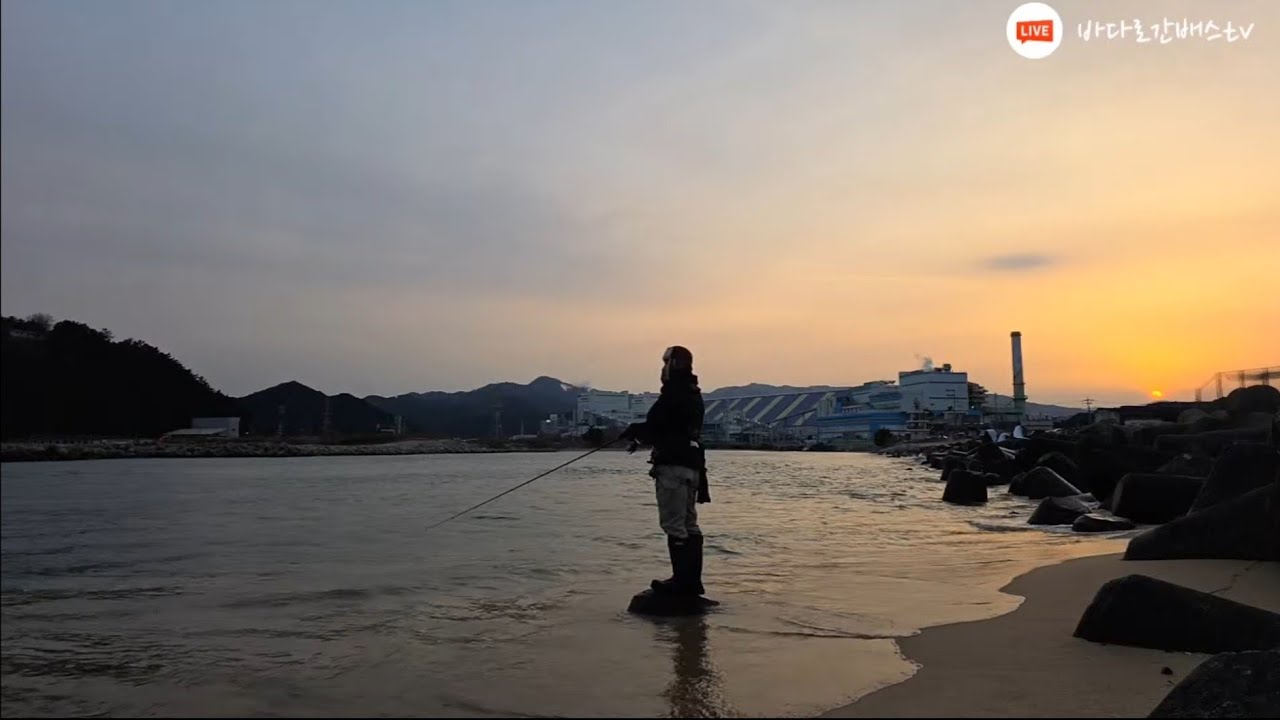 입질의 추억! 혹한기 농어를 찾아서