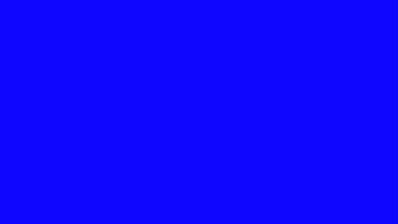 1 hour of pure blue screen 4k - écran bleu pure