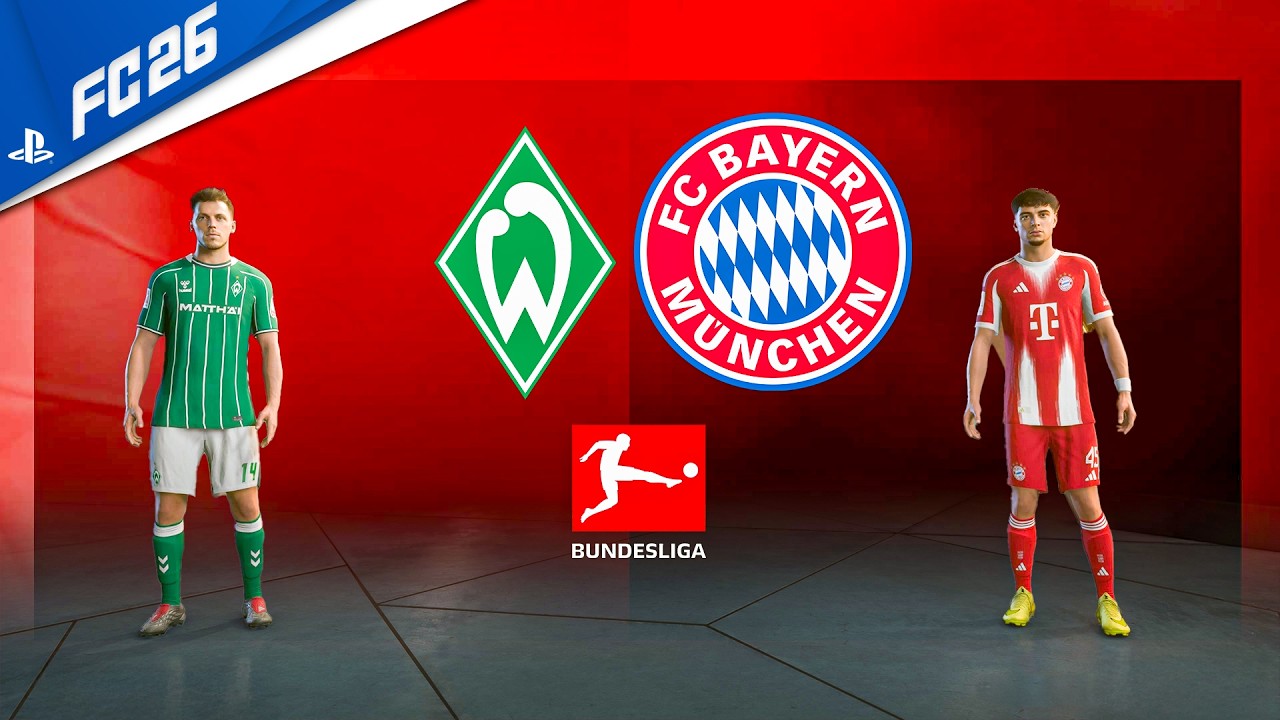Werder Bremen vs Bayern Munich | FC 26 Predictions