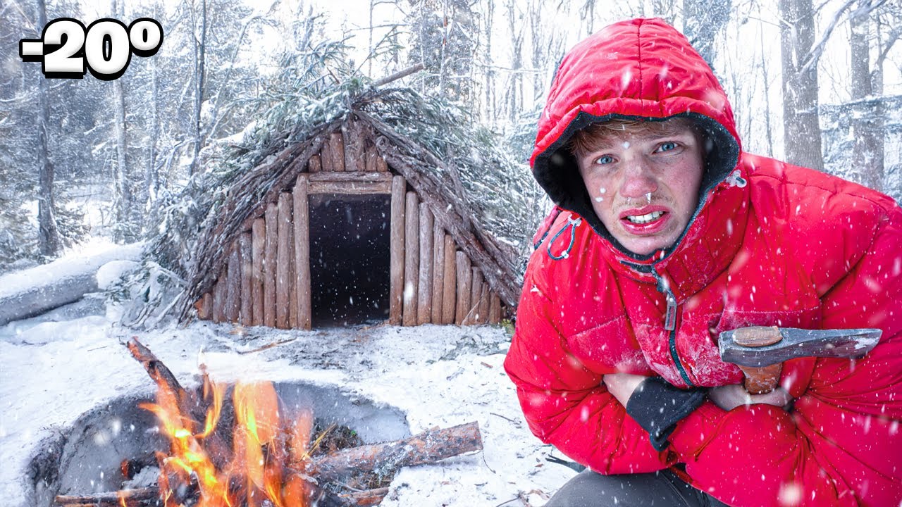 50 Uur Alleen In Het Poolgebied! (zonder slaapzak/tent in -20°)
