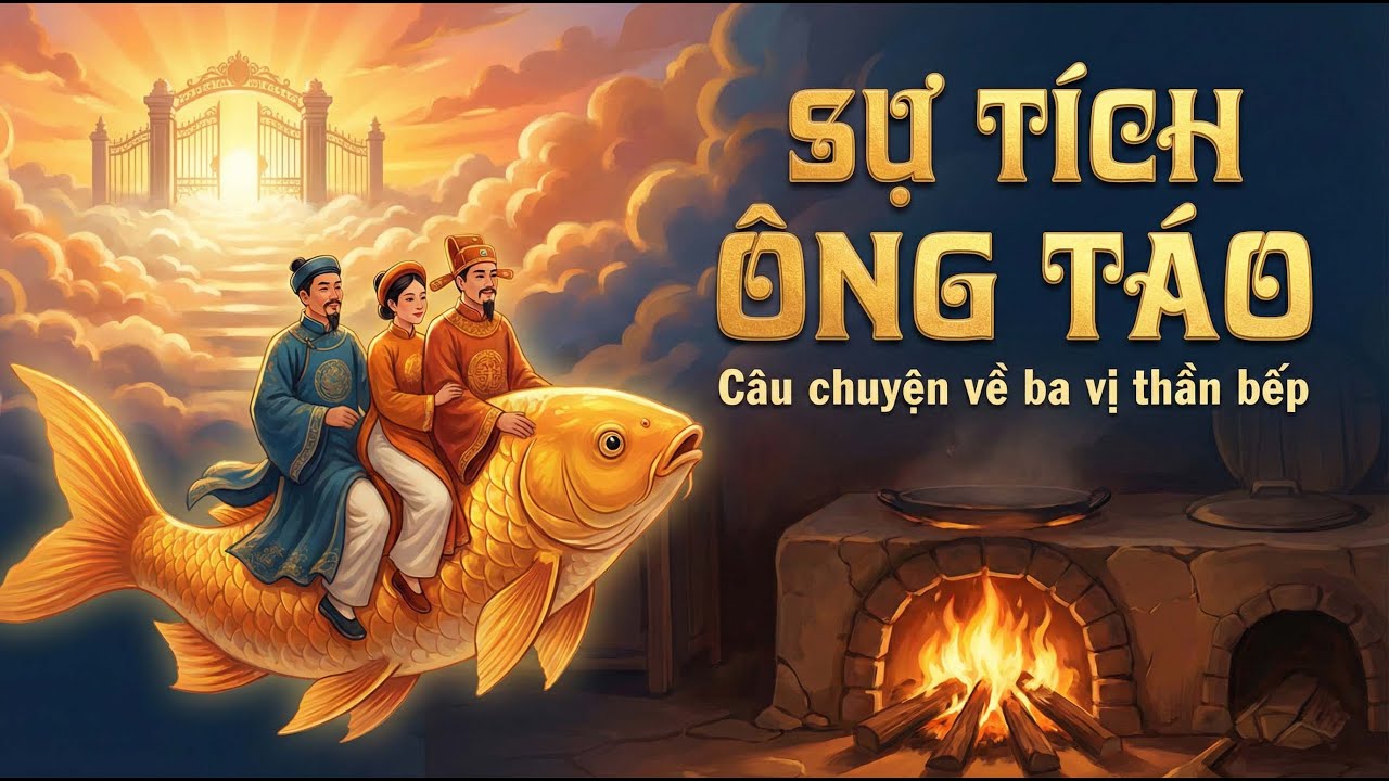 Sự Tích Táo Quân - Nguồn Gốc 3 Vị Thần Bếp (Cổ Tích Việt Nam)| CỔ TÍCH VIỆT