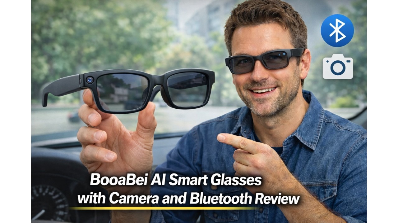 🕶️ BooaBei AI Smart Glasses with Camera and Bluetooth Review – Worth It Before You Buy? 🕶️