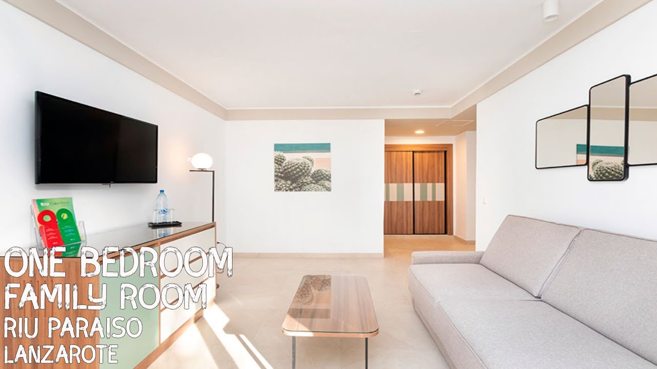RIU Paraiso - One Bedroom Family Room in Lanzarote