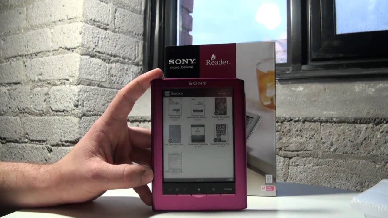 Sony Reader PRS350 Pocket Edition Walkthrough and Review