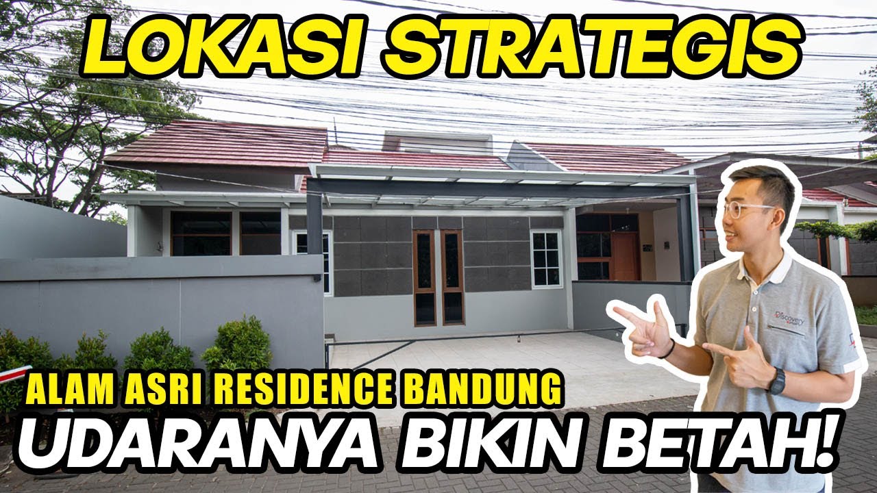 NGGAK HERAN RUMAH DISINI CEPAT SOLD OUT, TERNYATA SEJUK DAN COZY BANGET! ALAM ASRI RESIDENCE BANDUNG