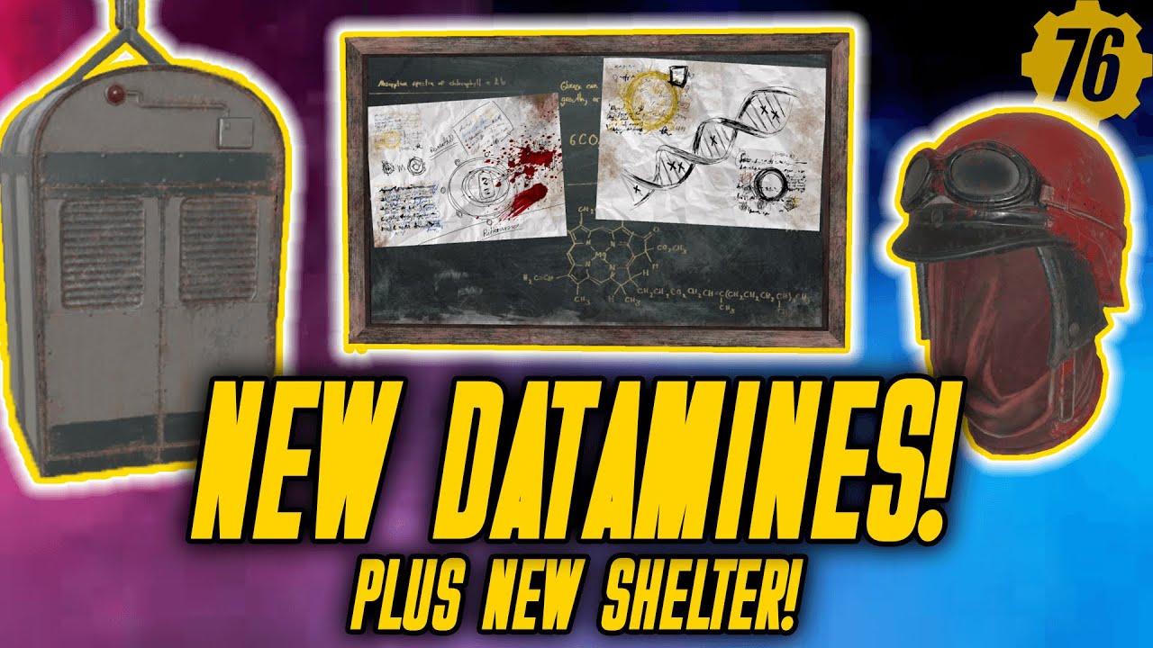 *NEW* DATAMINED ITEMS Plus NEW SHELTER Coming to Fallout 76!