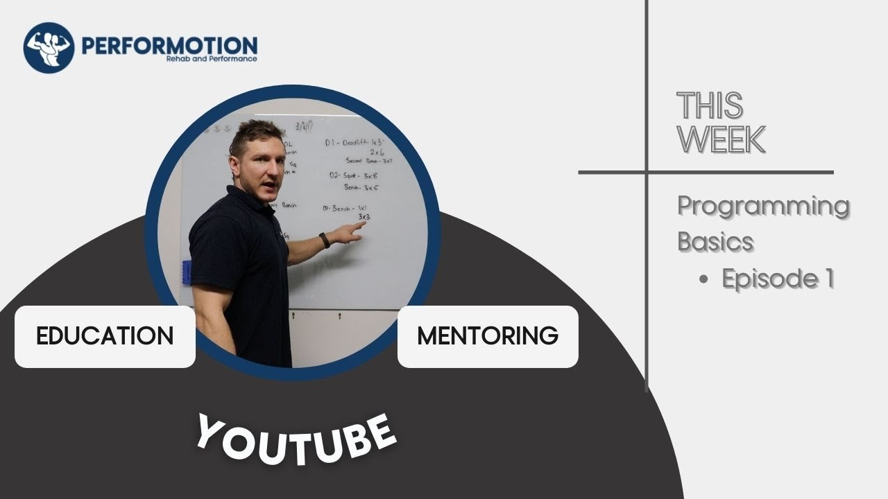 PROGRAMMING PRINCIPLES - HOW TO STRUCTURE A TRAINING WEEK