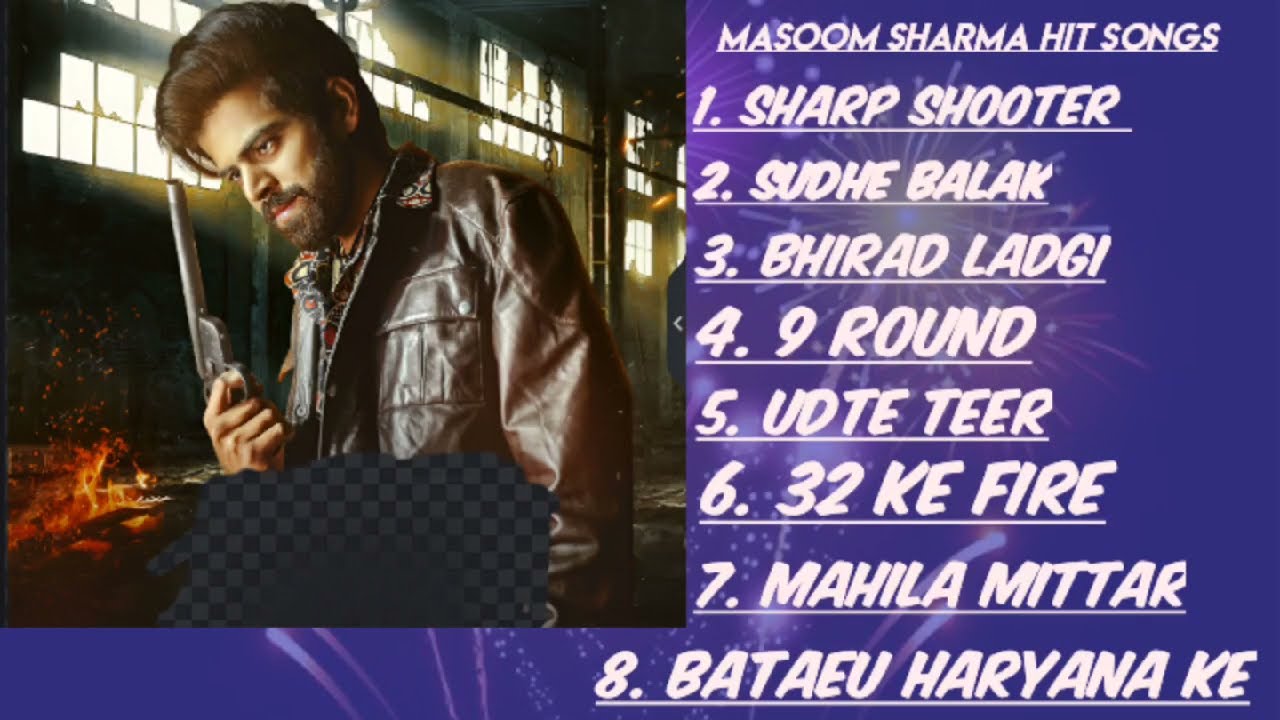 Top Masoom Sharma Songs | Best of Masoom Sharma - Jukebox |New Haryanvi Songs | Banned Masoom Sharma