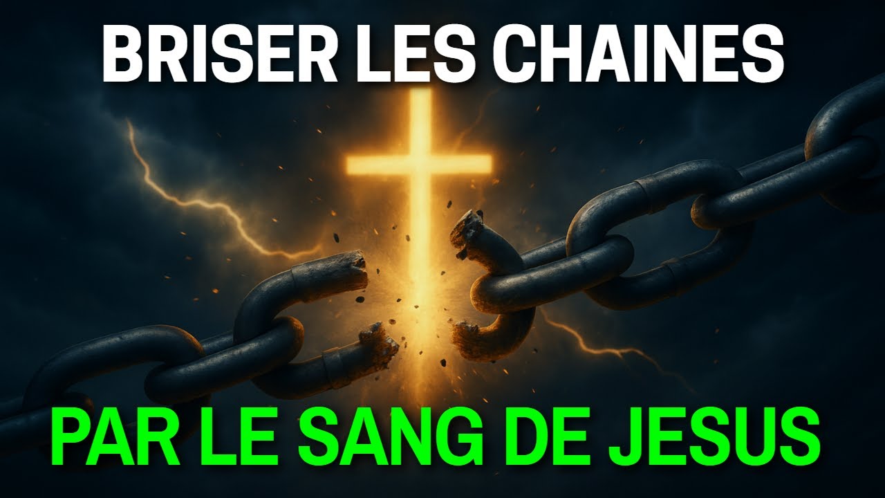 🙏 BRISER LES CHAINES et LEVER LES BLOCAGES par la PUISSANCE du SANG de JÉSUS - Prière du Matin 🙏