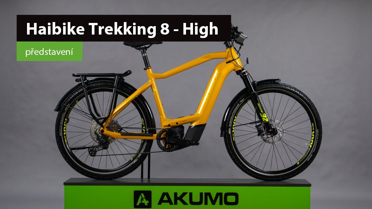 Elektrokolo HAIBIKE Trekking 8 High - trekové elektrokolo