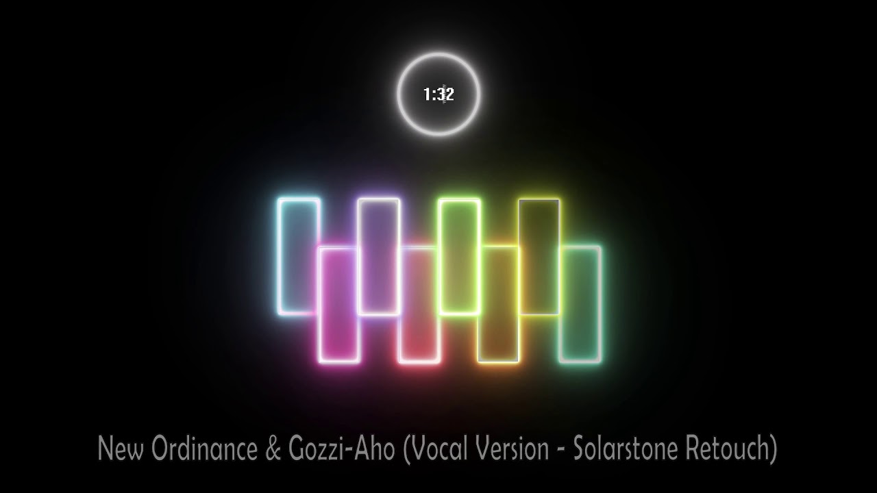 New Ordinance & Gozzi-Aho (Vocal Version - Solarstone Retouch)